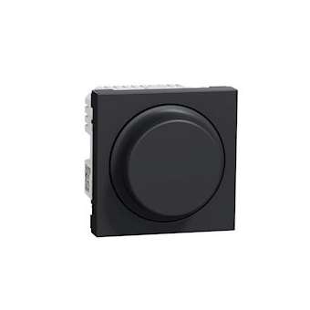 Wiser Unica - variateur rotatif - 2 fils - zigbee - anthracite - méca seul|Schneider Electric-SCHNU351654W