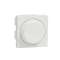 Wiser Unica - variateur rotatif - 2 fils - zigbee - blanc antimicrob - méca seul|Schneider Electric-SCHNU351620W