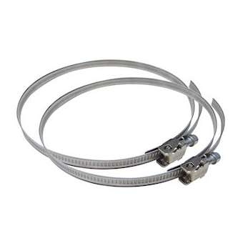 Colliers multi-diamètres, réglable de 80 à 125 mm (par 2 unités)|S&P France ( Unelvent )-UNE860097