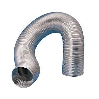 Gaine semi-rigide aluminium, classement M0, D 100 mm, longueur 3 m|S&P France ( Unelvent )-UNE820186