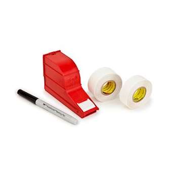 Scotchcode SLW Dévidoir escargot 70 étiquettes 25 x 58 mm + recharge + stylo|3M france-TRM80568