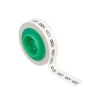 Scotchcode Blister de 3 rubans Blanc imprimés '8' pour dévidoir STD 0-9|3M france-TRM89808