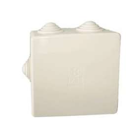 Boîte de Dérivation IP55 650° à Tétines 80x80x40 Gris|Iboco-IBOB05533Q2