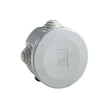 Boîte de Dérivation IP55 650° à Tétines Diam 60 H 35 Gris|Iboco-IBOB05530Q2