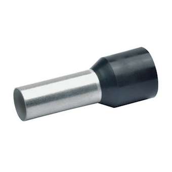 Embout de câblage isolé noir 25mm² - longueur 18mm -selon NCF 63-023|Klauke-KKE178-18
