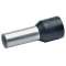 Embout de câblage isolé noir 25mm² - longueur 18mm -selon NCF 63-023|Klauke-KKE178-18