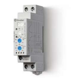 Relais contrôle tension mono 1RT 10A 220 à 240V AC, multifonction|Finder-FID701182302022PAS