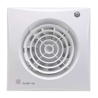 Aérateur, 95 m3/h, détection de présence, tempo réglable de 1 à 30 mn, D 100 mm|S&P France ( Unelvent )-UNE403400