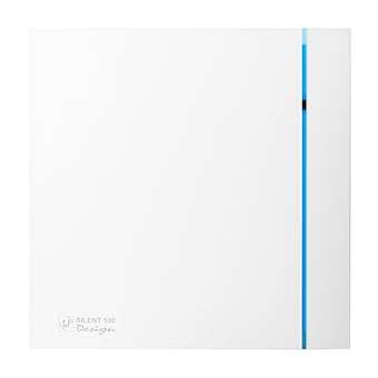 Aérateur design, 85 m3/h, tempo réglable, clapet anti-retour, D 100 mm|S&P France ( Unelvent )-UNE403501