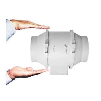 Ventilateur de conduit, 250/330 m3/h, 3 vitesses, raccordement D 125 mm|S&P France ( Unelvent )-UNE250455