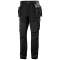 Pantalon construction Kensington avec poches amovibles noir taille 52