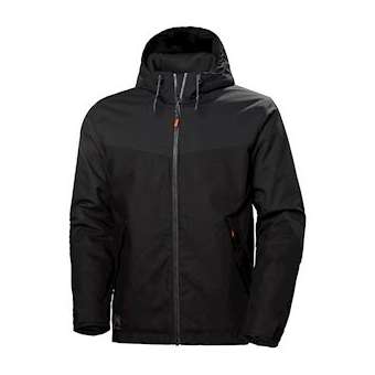 Veste chaude hiver Oxford noir taille XXL|Bizline-BIZ732313