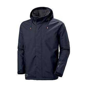 Veste imperméable Oxford bleu marine taille M|Bizline-BIZ732316