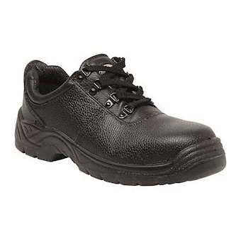 Chaussures de sécurité cuir Clifton S1 noires taille 38|Bizline-BIZ731621