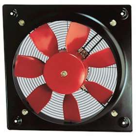 Ventilateur mural, hélice PVC, 1090 m3/h, 4 pôles, monophasé 230V, D 250 mm|S&P France ( Unelvent )-UNE014158