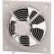 Ventilateur mural, 470 m3/h, D 200 mm, boîte à bornes avec câble d'alimentation