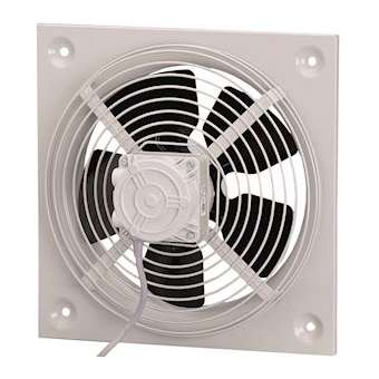 Ventilateur mural, 810 m3/h, D 250 mm, boîte à bornes avec câble d'alimentation|S&P France ( Unelvent )-UNE050324