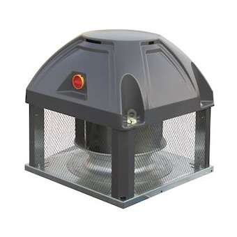 Tourelle horiz f400/120, 5800 m3/h, mot. ie3 tri 4 pôles, 0,55 kw + inter prox|S&P France ( Unelvent )-UNE200201