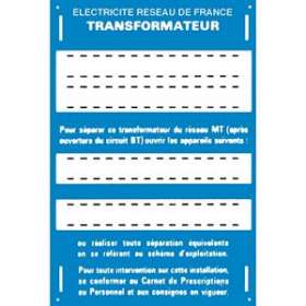 affiche alu pr30 enedis transformateur|Catu-CATAPR-30-8