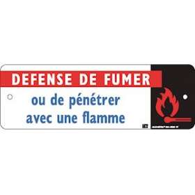 affiche alu 'defense de fumer'|Catu-CATAM-959-3
