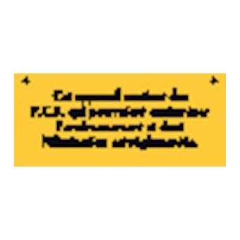 affiche alu 'contamination pcb'|Catu-CATAM-996