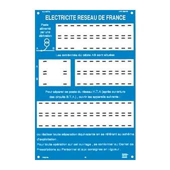affiche alu pr33bis enedis separation d|Catu-CATAPR-338-100