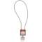 Cadenas consignation compact en nylon et anse câble en acier gainé PVC 400 mm