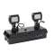 Exiway Dicube Smart DUO - Bloc à phare adressable - LED2x1200lm - IP65 - LIFePO4