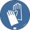 etiq. protection obligatoire des mains