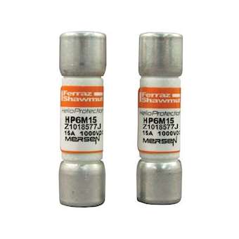 Fusible taille 10x38 - gPV - 20A - 600V|Mersen ( ex ferraz shawmut )-FEZHP6M20