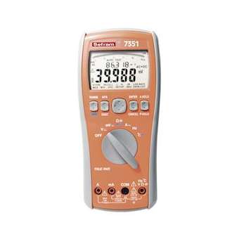 Multimètre 40.000 pts, double afficheur- TRMS (50 kHz/0,05 %). Livré avec un je|Sefram instruments-FR4SEFRAM7351