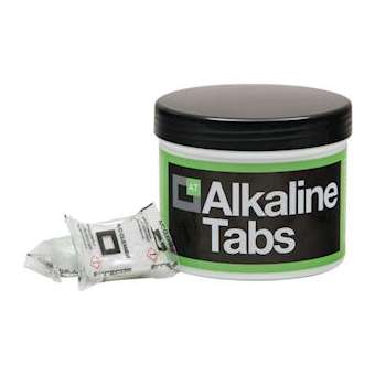 Boîte de 18 tabs alkalin à dissoudre pour le nettoyage régulier des condenseurs|Deck 912-DCKALKALINE-TABS