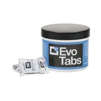 Boîte de 18 tablettes à dissoudre pour le nettoyage régulier des évaporateurs|Deck 912-DCKEVO-TABS