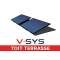 Kit V-SYS toit terrasse 2300W 1L7 paysage complet micro onduleur|Cetih Carquefou-SYVPK22S1L7V60Y2