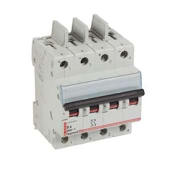 Disjoncteur modulaire courant continu DX³ 800V 6A - 4 modules|Legrand-LEG414424