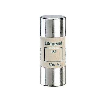 Cartouche industrielle cylindrique typeaM 22x58mm sans percuteur - 125A|Legrand-LEG015097