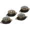 Lot de 4 amortisseurs 40/45