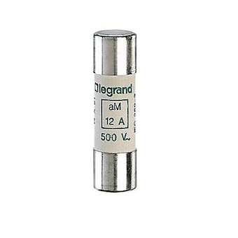 Cartouche industrielle cylindrique typeaM 14x51mm sans percuteur - 12A|Legrand-LEG014012