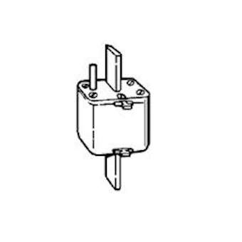 Cartouche industrielle à couteau typegG taille 3 - avec percuteur - 500A|Legrand-LEG018175