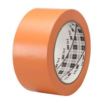 Ruban adhésif vinyle 3M 764I, Orange, 50 mm x 33 m|3M france-TRM24688