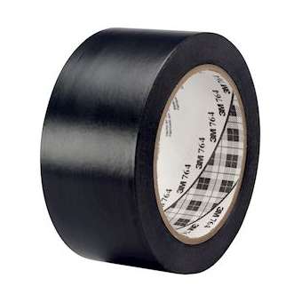 Ruban adhésif vinyle 3M 764I, Noir, 50.8 mm x 33 m|3M france-TRM24676