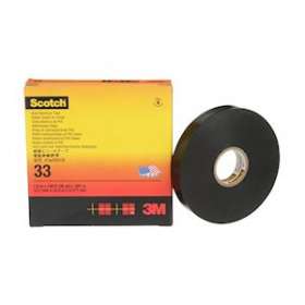 3M Scotch 33 Ruban vinyle isolant électrique noir 33m x 12,5mm ep. 0,18mm|3M france-TRM80272