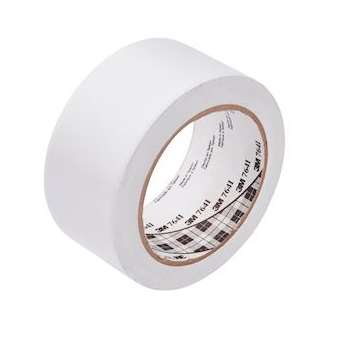 Ruban adhésif vinyle 3M 764I, Blanc, 50 mm x 33 m|3M france-TRM24697
