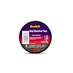 3M Scotch 700 Ruban vinyle d'isolation électrique Noir 6,1m x 50,8mm|3M france-TRM80646