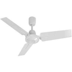Ventilateur plafond 3 V, régulateur fourni, blanc, 1400 mm, compatible radio cde|S&P France ( Unelvent )-UNE658302