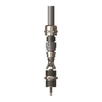 Presse-étoupe métal EMC 4 filetage M/ISO 16 D 5-10 mm IP68|Bizline-BIZ208116