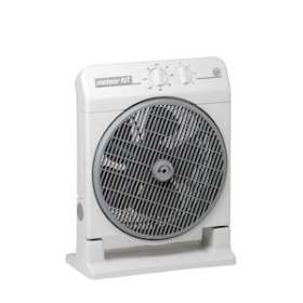 Ventilateur box-fan, 3 vitesses, minuterie réglable jusqu'à 120 mn, 5 positions|S&P France ( Unelvent )-UNE653680