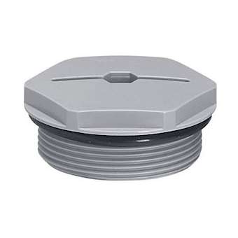 Bouchon pour écrou ISO40 - gris RAL7001|Legrand-LEG098047
