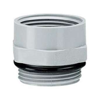 Adaptateur mâle PG16 et femelle ISO20 gris RAL7001|Legrand-LEG098088