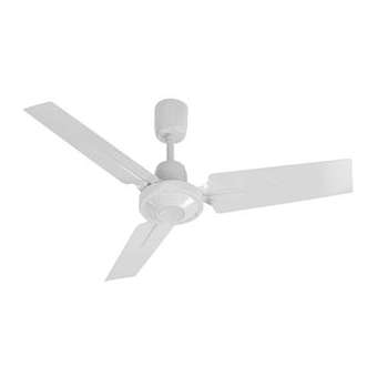 Ventilateur plafond 3 V, régulateur fourni, blanc, 800 mm, compatible radio cde|S&P France ( Unelvent )-UNE658300